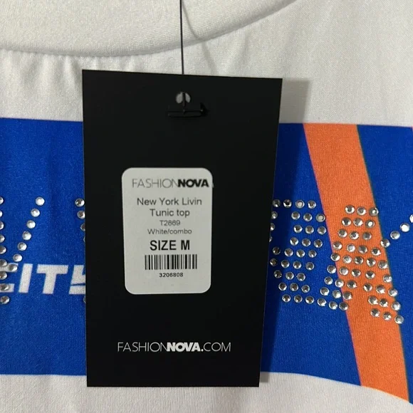 Fashion Nova New York Tunic Top - Picture 5 of 6